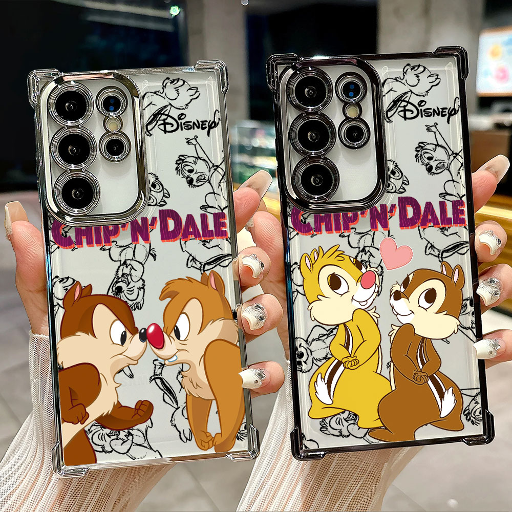 Phone Cases Galaxy S23 - Cartoon Chip & Dale Case For