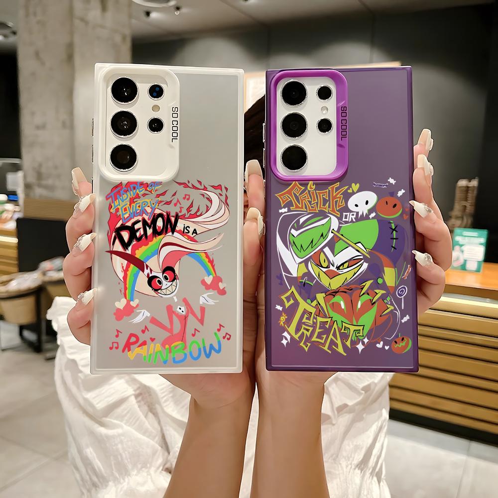 Phone Cases H&M - Anime H-Hazbin Hotel Phone Case Laser