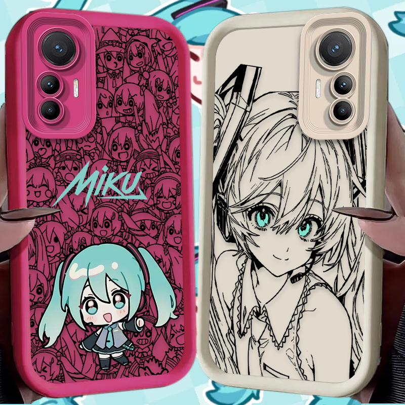 Phone Cases H&M - H-Hatsunes Kawaii M-Miku Phone Case for