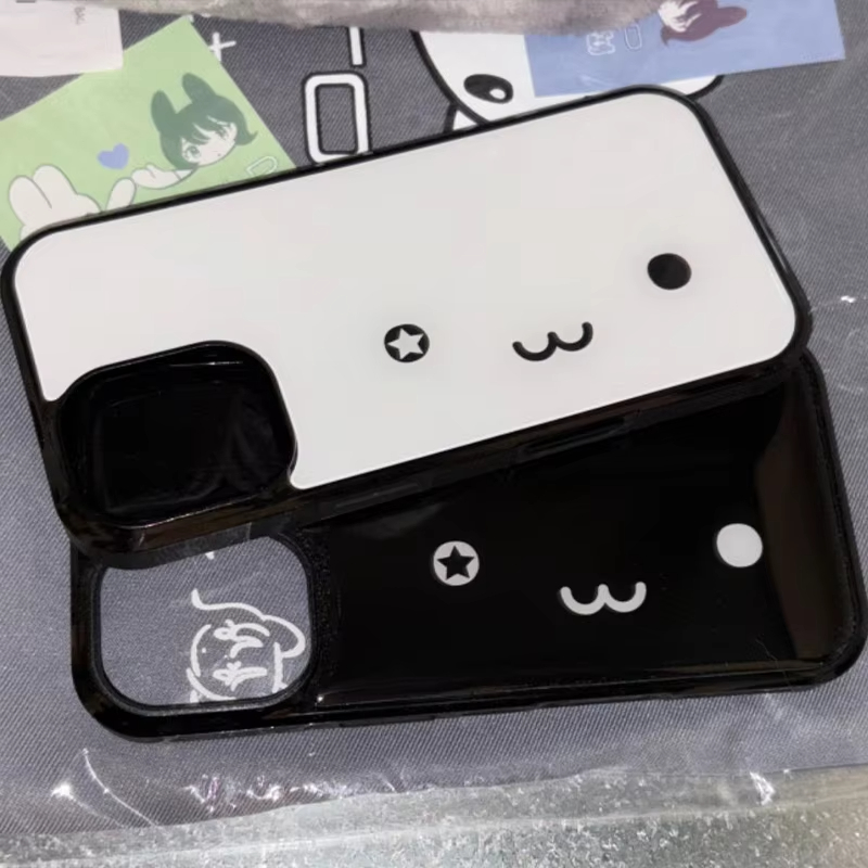 Phone Cases Rugged - Korean INS Cute Lucky Bear Eye
