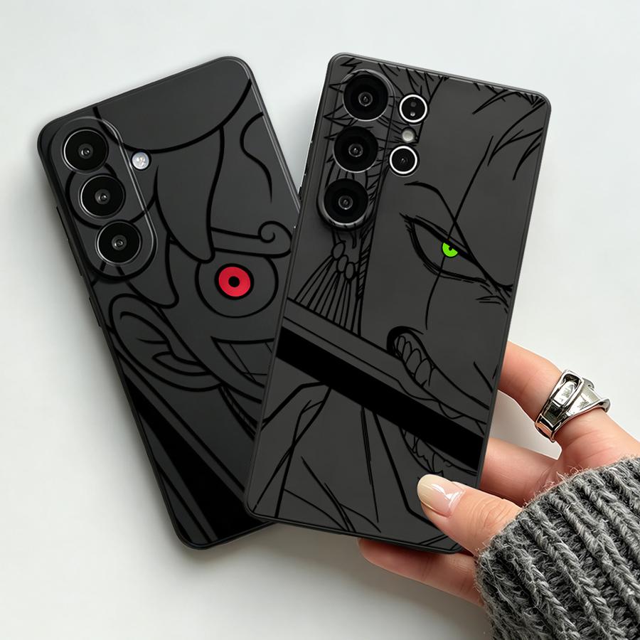 Phone Cases Galaxy S23 - One Piece Happy Face Luffy Zoro