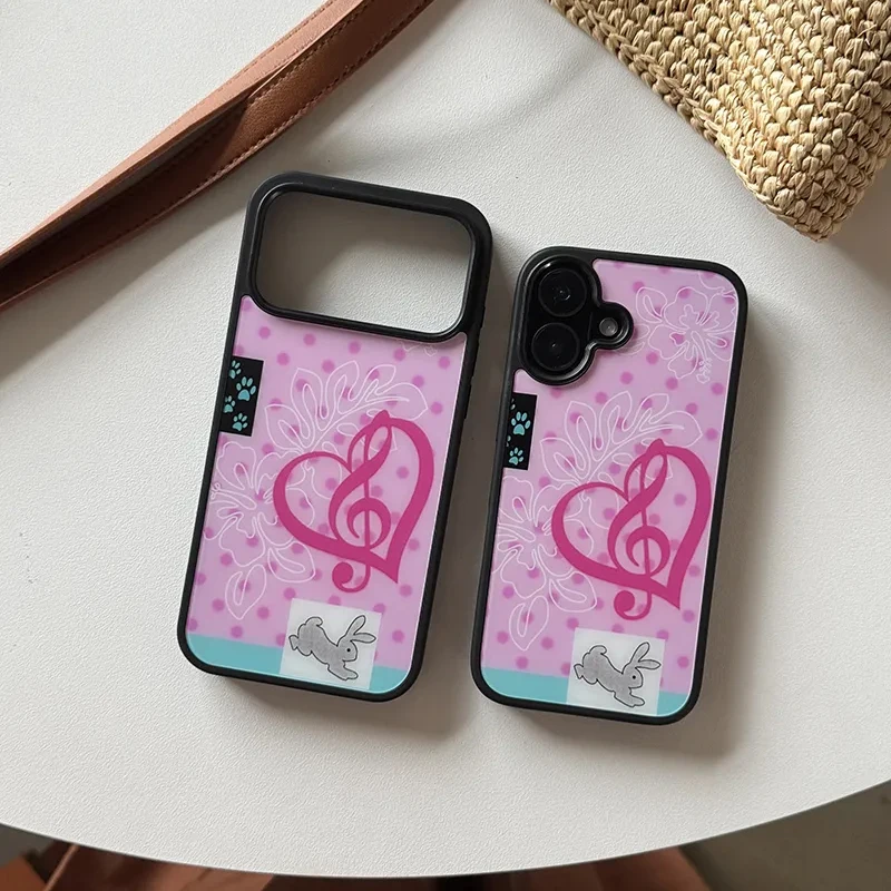 Phone Cases Trending - Fashion Cute Girl Pink Rabbit Stickers