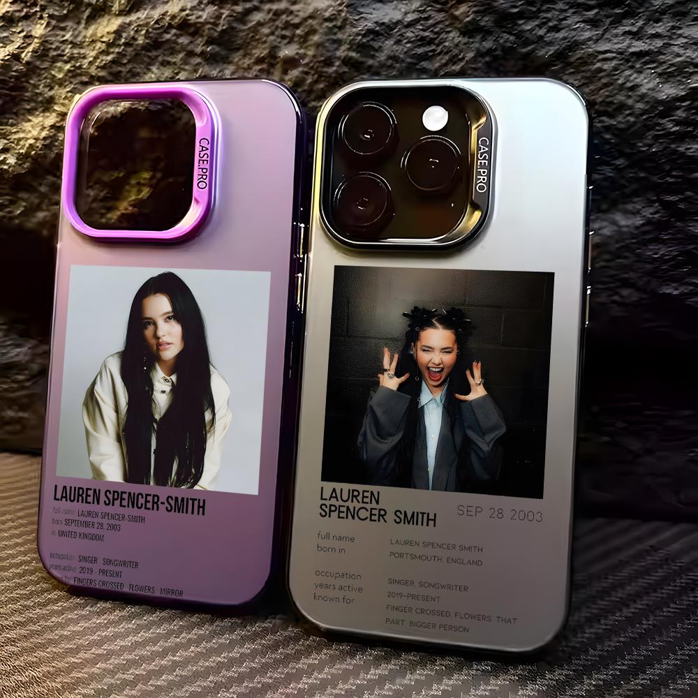 Phone Cases Iphone 16 Pro - singer l-Lauren Spencer Smith Phone Case
