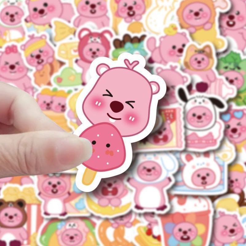 Phone Cases Loopy - Loopy Cartoon DIY Hand drawn Stickers