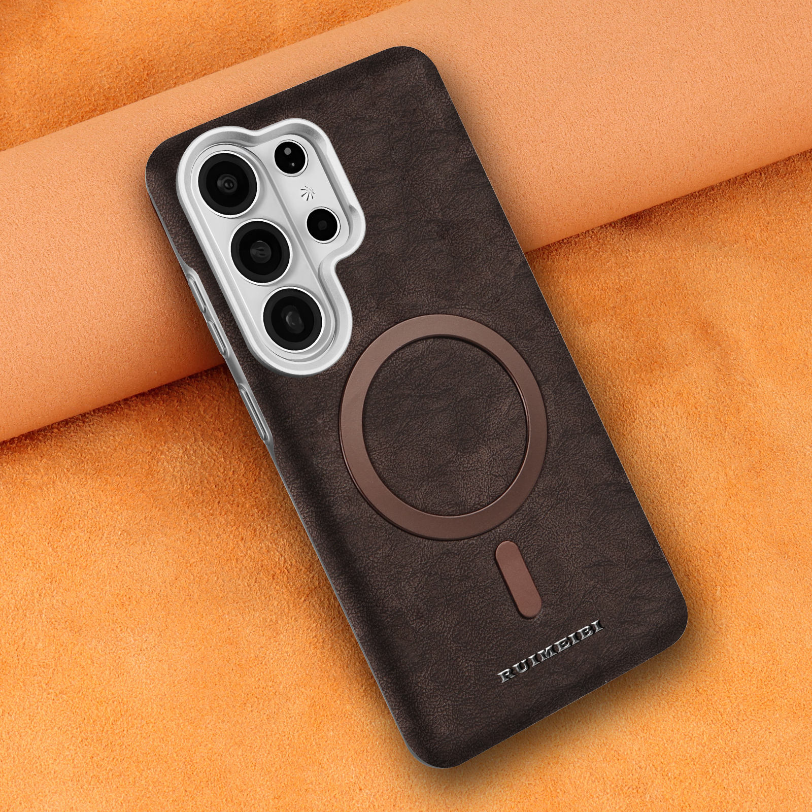 Phone Cases Eco Friendly - Premium Magnetic Leather Phone Case,for Samsung