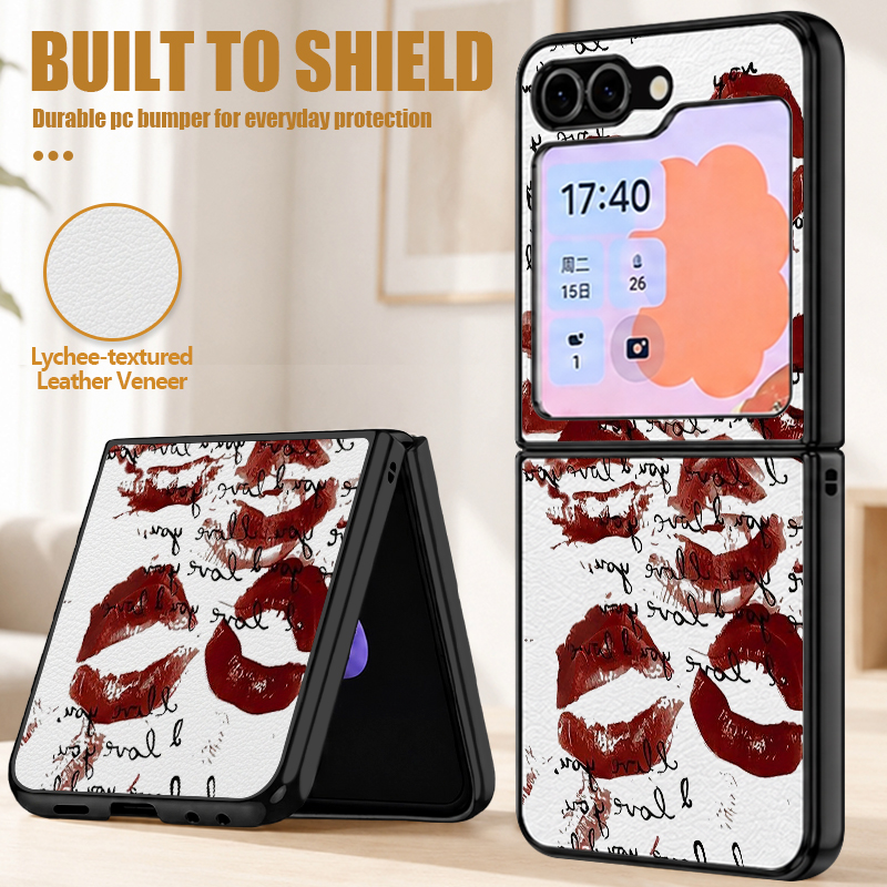 Flip Leather Case - Premium PU Leather Phone Case For