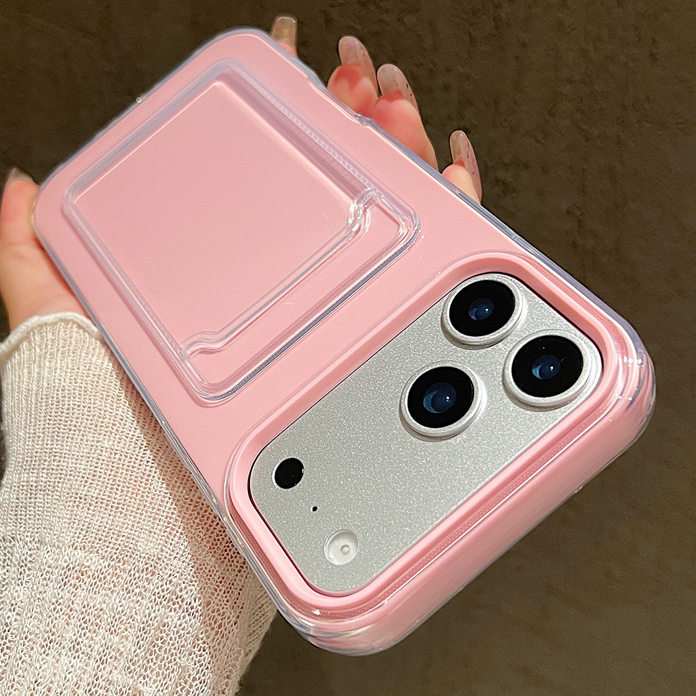 Phone Cases That Hold Cards - Candy Jelly Cute 2 in 1