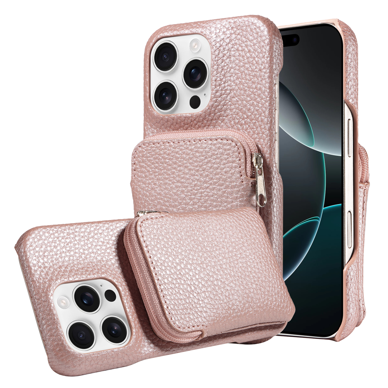Phone Cases That Hold Cards - Faux Leather Phone Case for Samsung