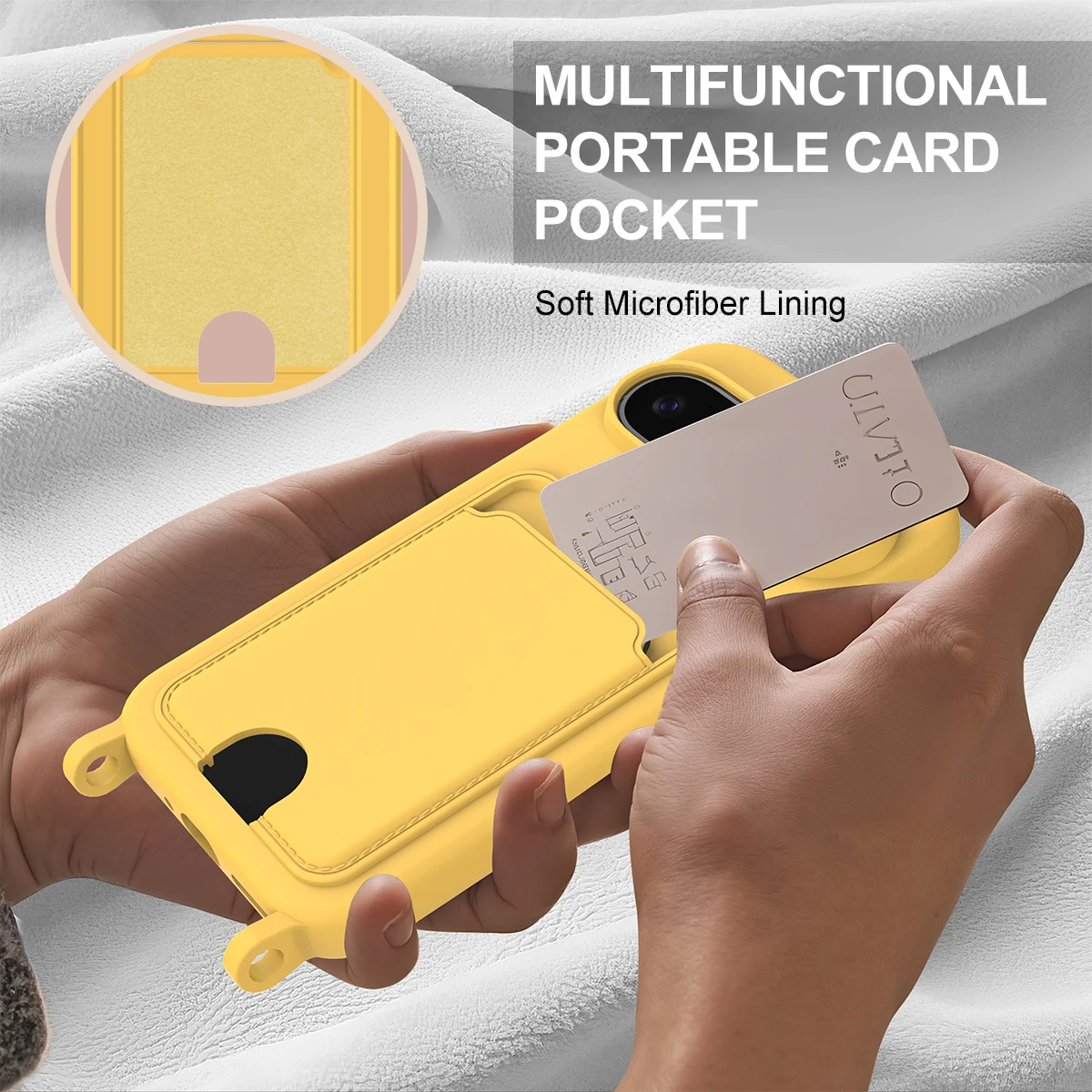 Premium Lanyard Rope Soft Liqu - Phone Cases That Hold Cards recensie en prijs