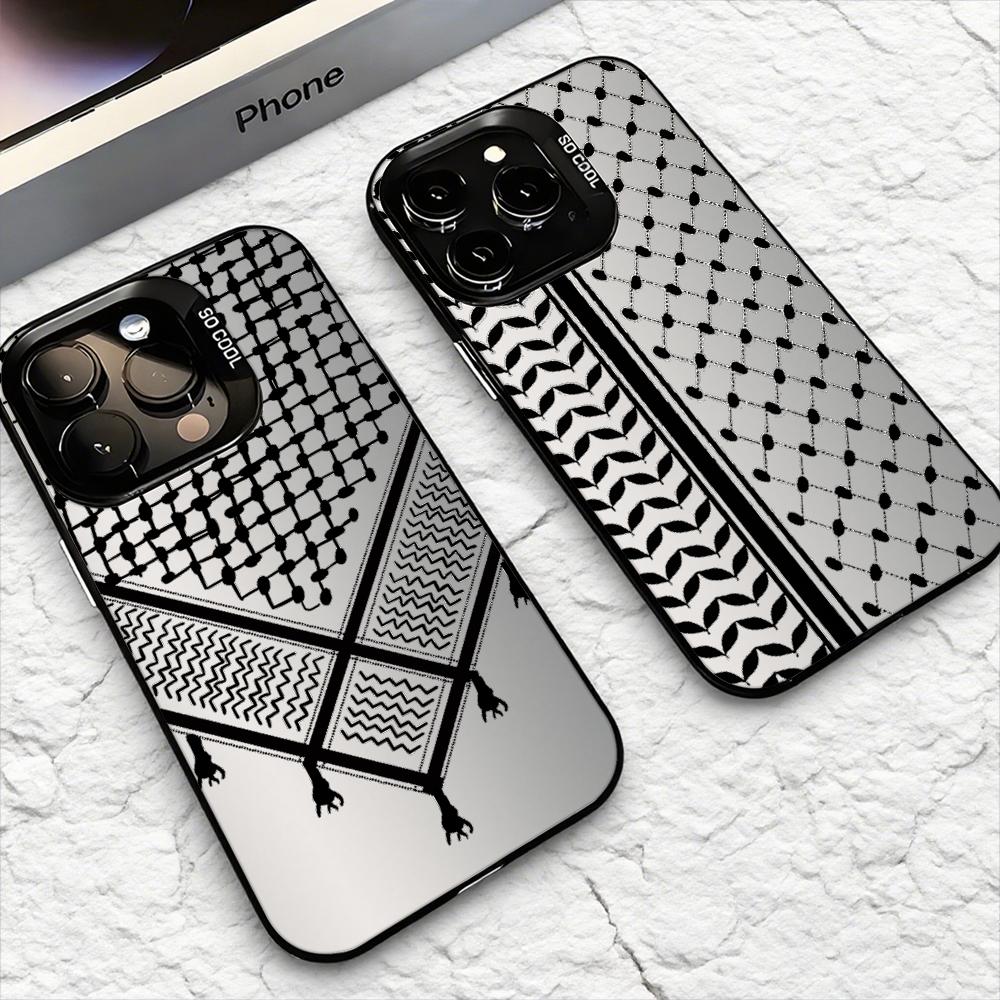 Keffiyeh P-Palestine Phone Cas - Phone Cases Iphone 16 Pro recensie en prijs