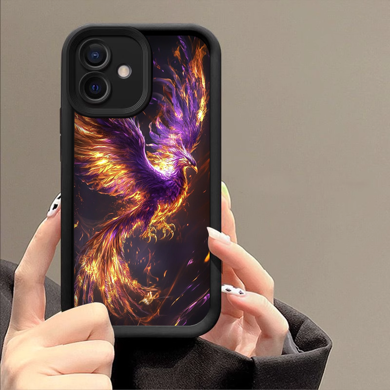 Aesthetic Golden Phoenix Fire  - Phone Cases Aesthetic recensie en prijs