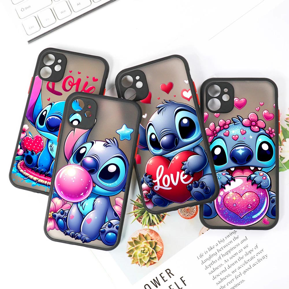Cute Stitch Love Matte Translu - Phone Cases Rugged recensie en prijs