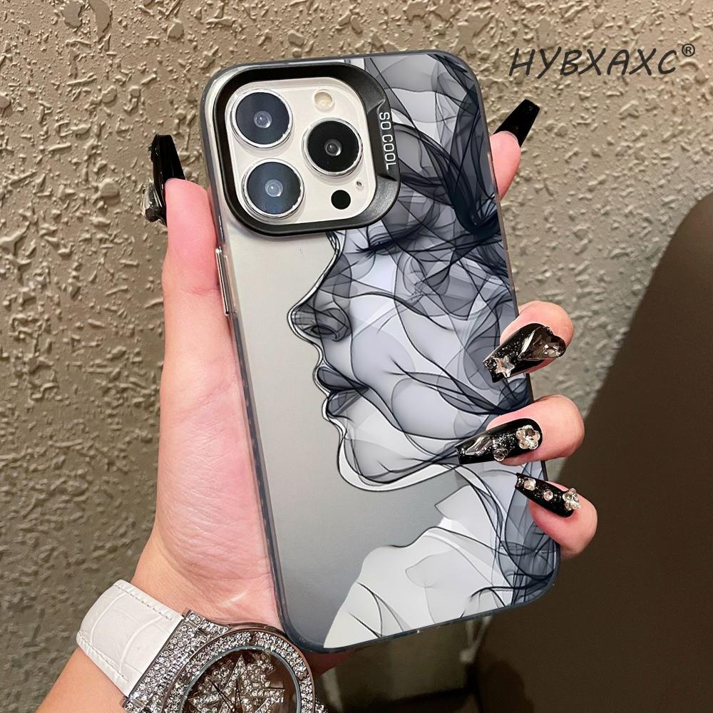 HYBXAXC Black Ink Smoke Woman  - Phone Cases Aesthetic recensie en prijs