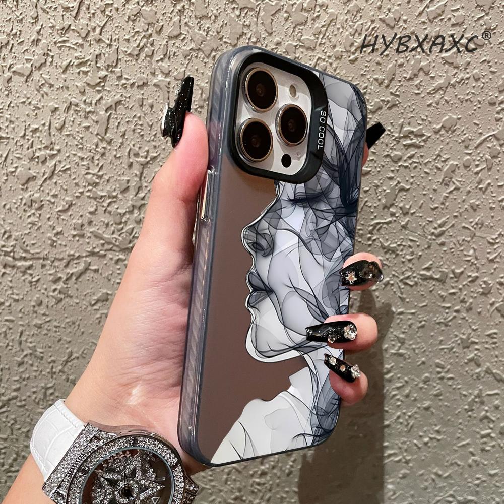 HYBXAXC Black Ink Smoke Woman  - Phone Cases Aesthetic recensie en prijs