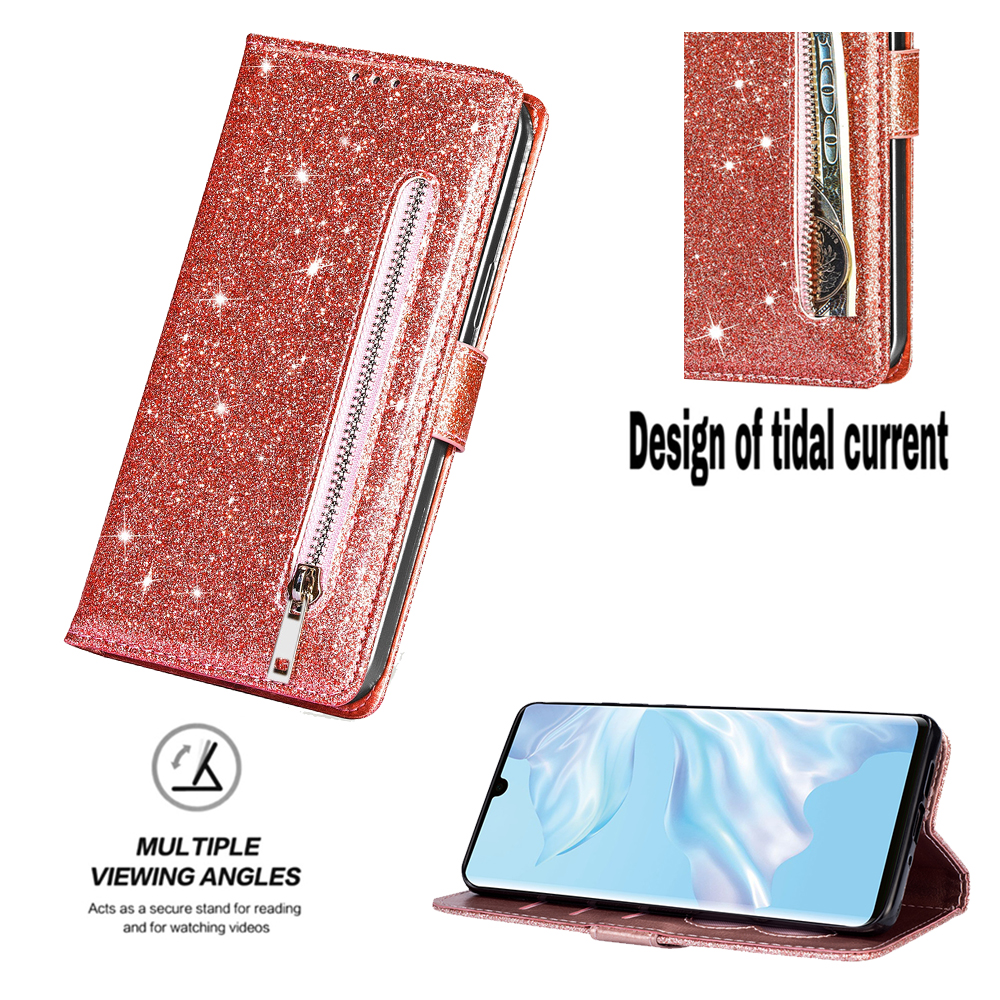 Zipper Flip Wallet Glitter Lea - Phone Cases Ugly recensie en prijs