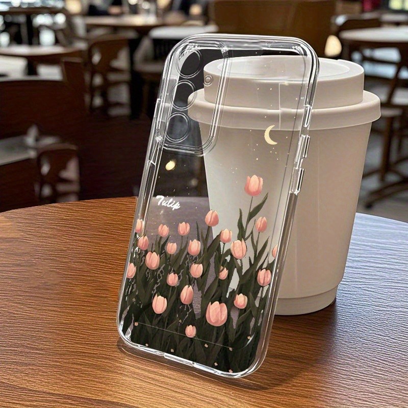 Aesthetic Tulip Flower Moon Ph - Phone Cases Aesthetic recensie en prijs