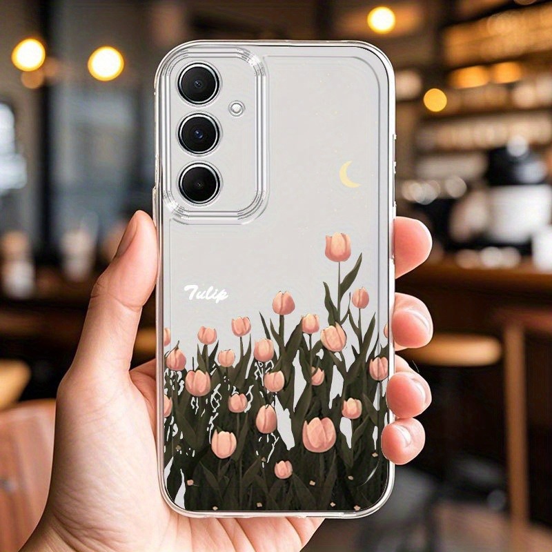 Aesthetic Tulip Flower Moon Ph - Phone Cases Aesthetic recensie en prijs