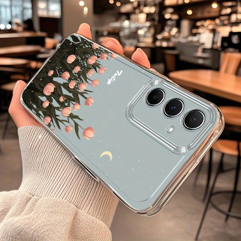 Aesthetic Tulip Flower Moon Ph - Phone Cases Aesthetic recensie en prijs