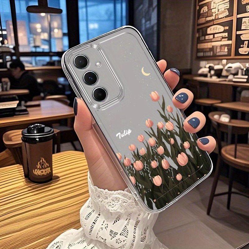 Aesthetic Tulip Flower Moon Ph - Phone Cases Aesthetic recensie en prijs