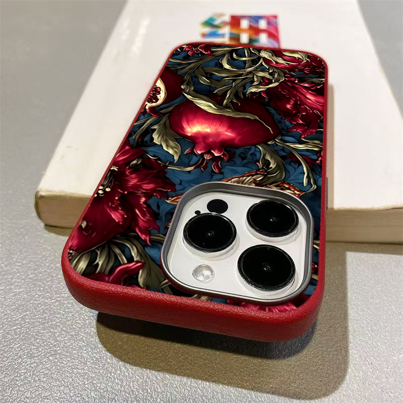 Vintage Pomegranate TPU Art Ph - Phone Cases Aesthetic recensie en prijs