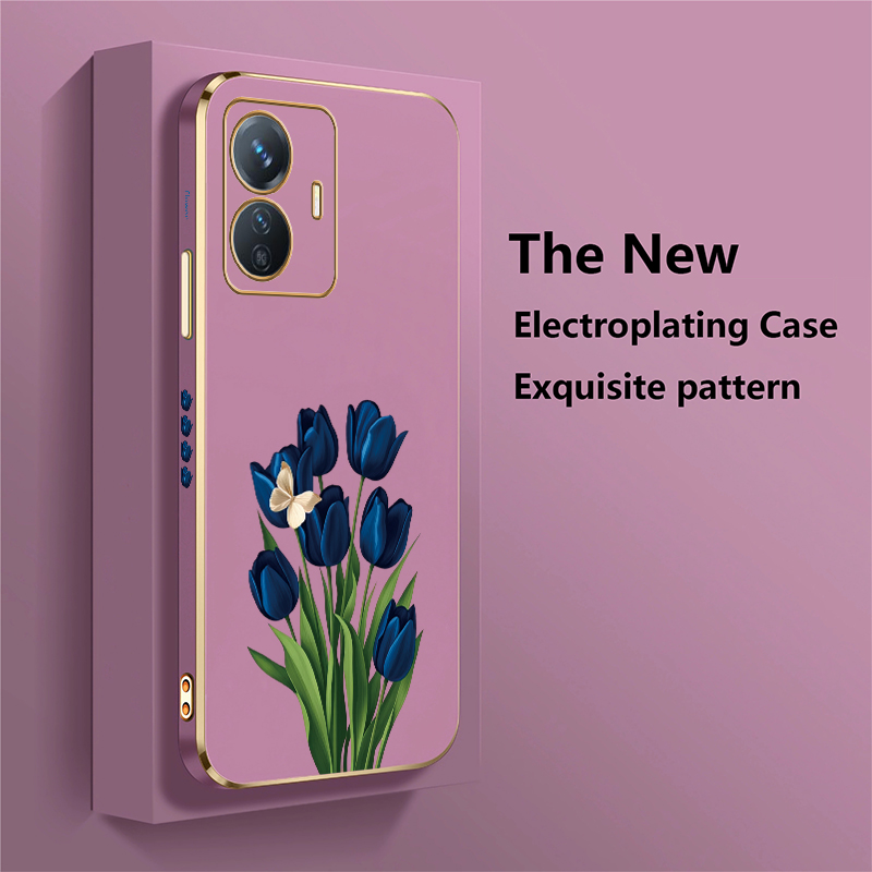 Tulip Butterfly Pattern Phone  - Phone Cases Vivo recensie en prijs