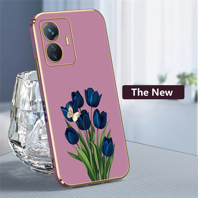 Tulip Butterfly Pattern Phone  - Phone Cases Vivo recensie en prijs