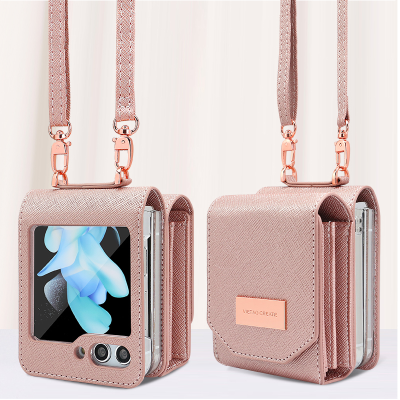Vietao Crossbody Lanyard Mobil - Flip Leather Case recensie en prijs