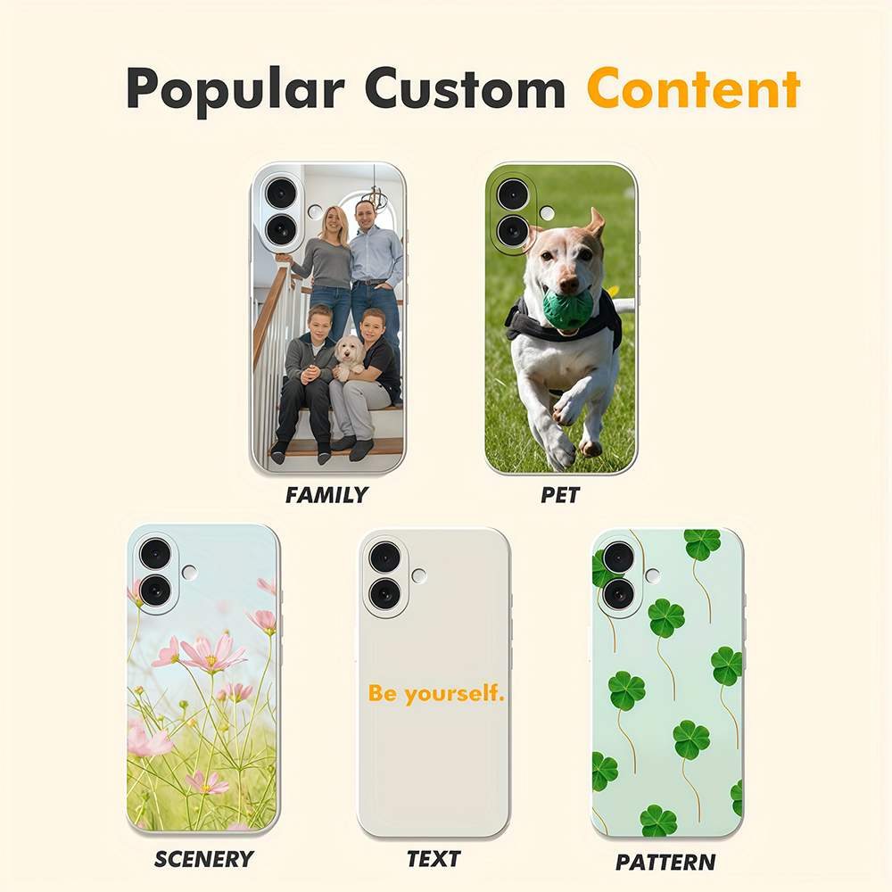 For iPhone 17 16 16E 15 14 13  - Phone Cases With Pictures recensie en prijs