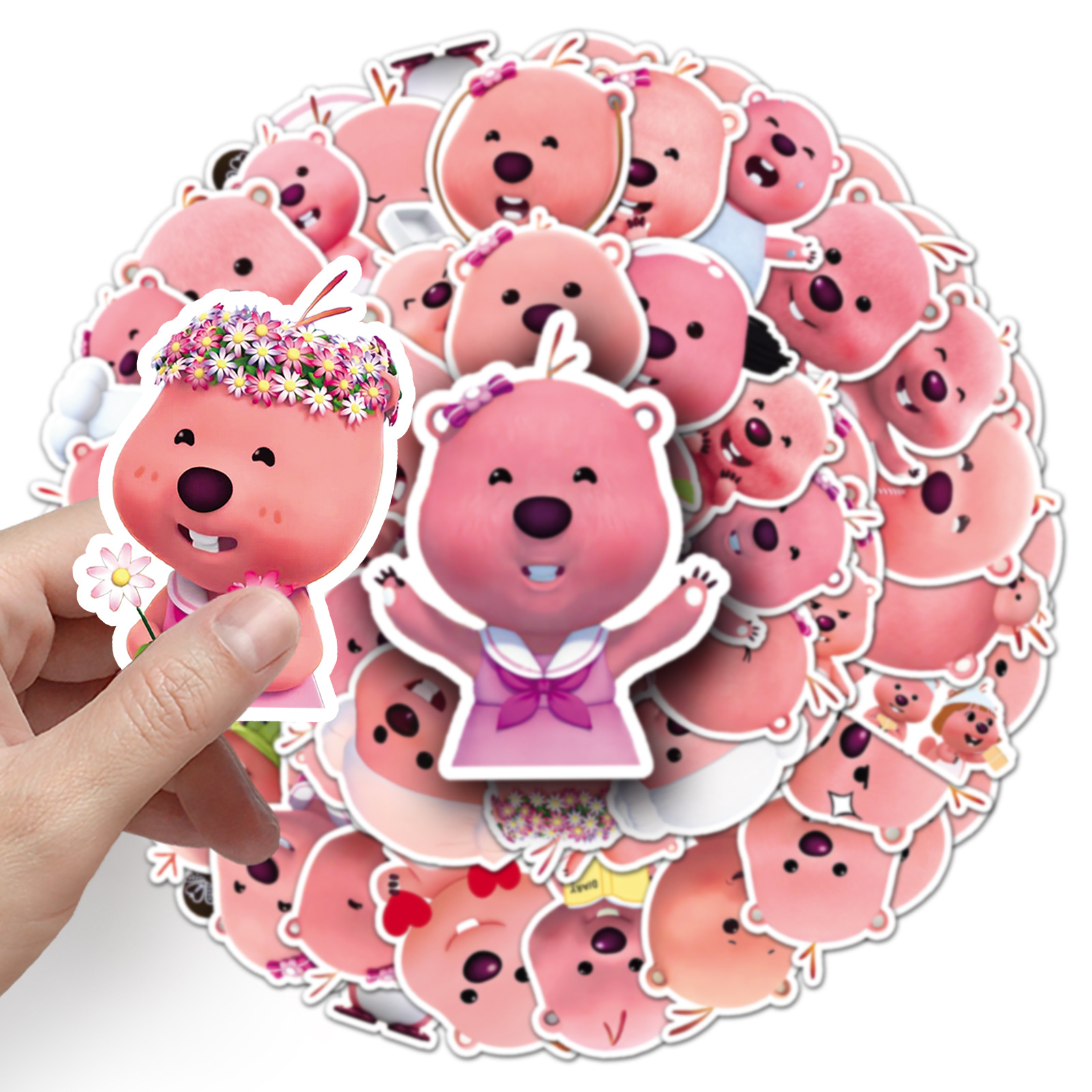 50PCS Anime Pink Loopy Pororo  - Phone Cases Loopy recensie en prijs