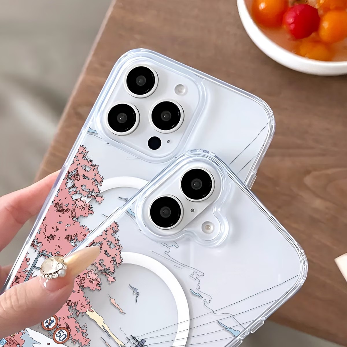 Fuji Cherry Blossom Pattern Ph - Phone Cases With Magnet recensie en prijs