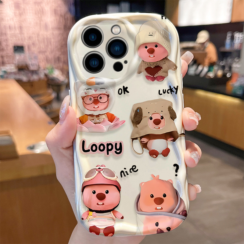 Lovely Loopy Wave Phone Case f - Phone Cases Loopy recensie en prijs
