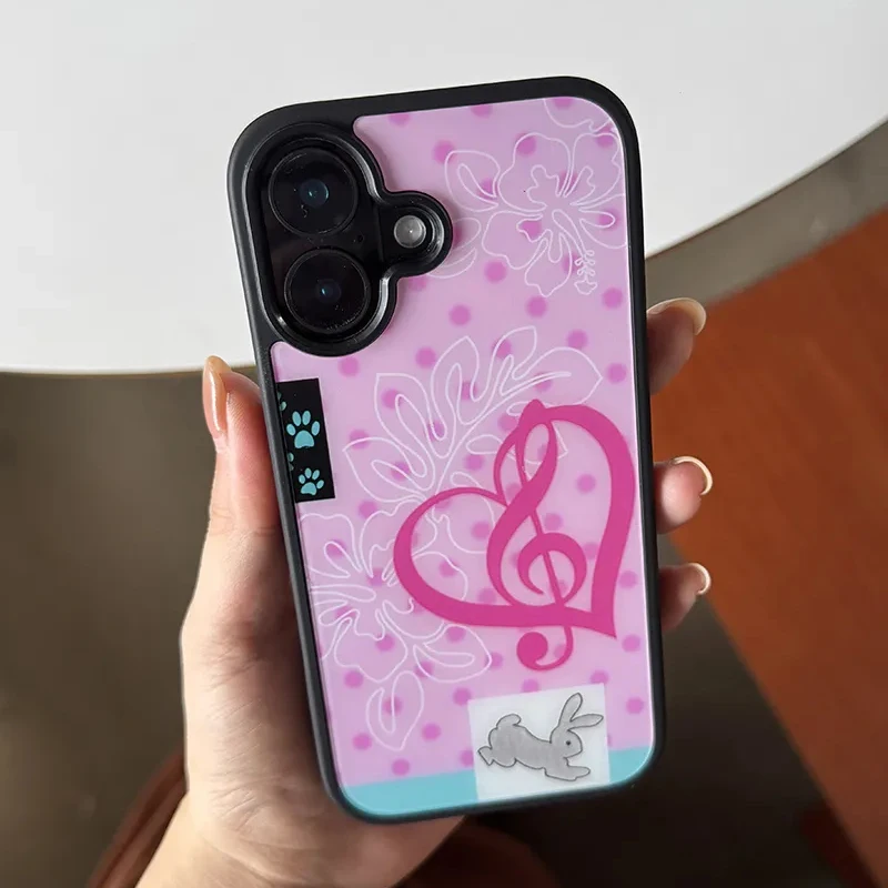 Fashion Cute Girl Pink Rabbit  - Phone Cases Trending recensie en prijs
