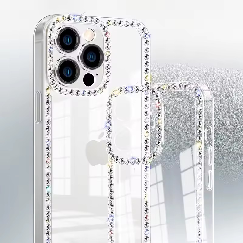 Glitter Bling Diamond Clear Ph - Phone Cases Loopy recensie en prijs