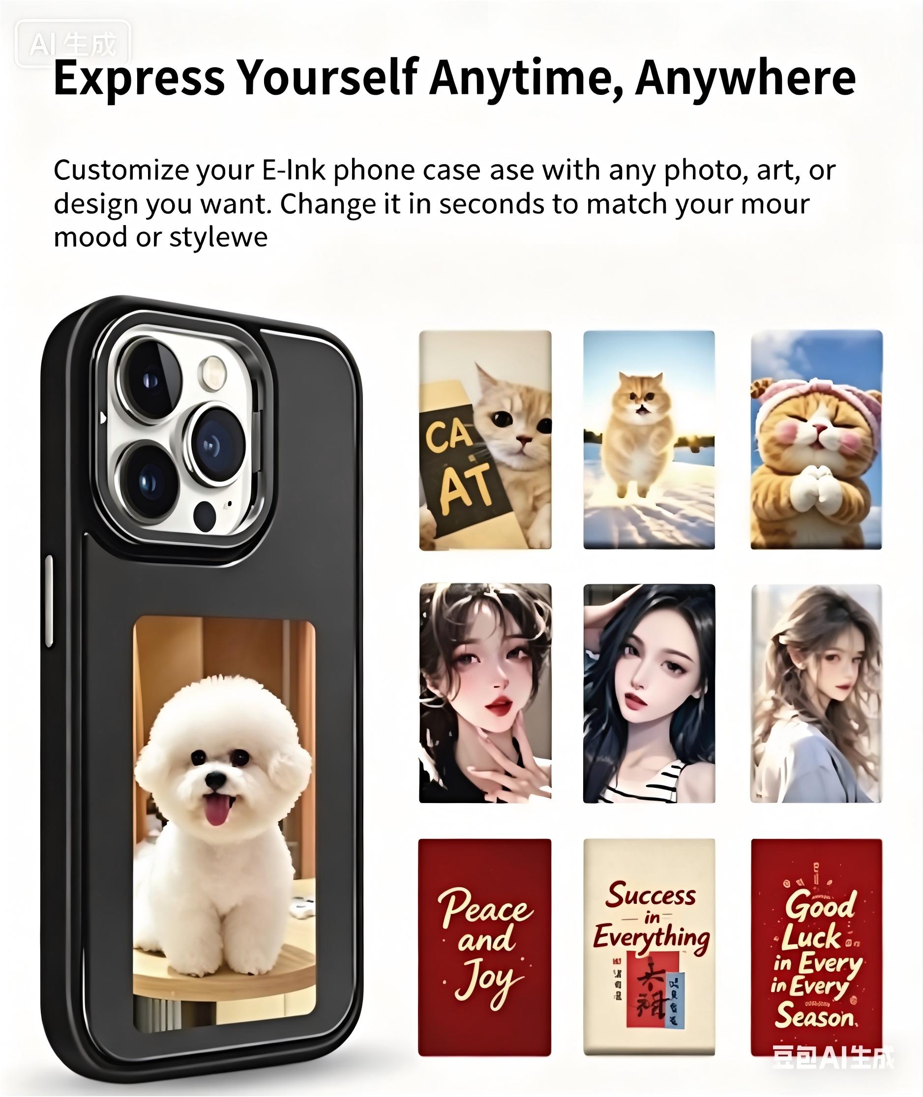 NFC Smart E-ink Phone Case DIY - Phone Cases With Pictures recensie en prijs