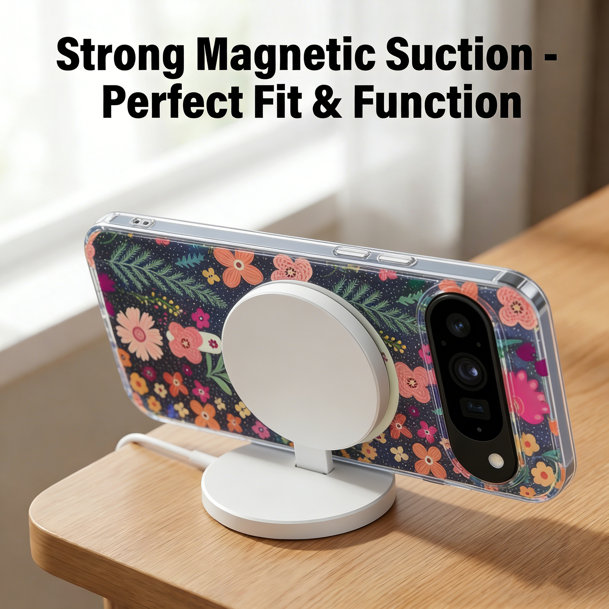 Luxury Spring Clear Glitter Pr - Phone Cases Aesthetic recensie en prijs