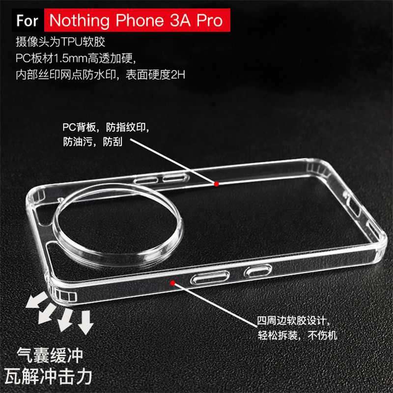 Shockproof Transparent Case Fo - Phone Cases Nothing 3A recensie en prijs