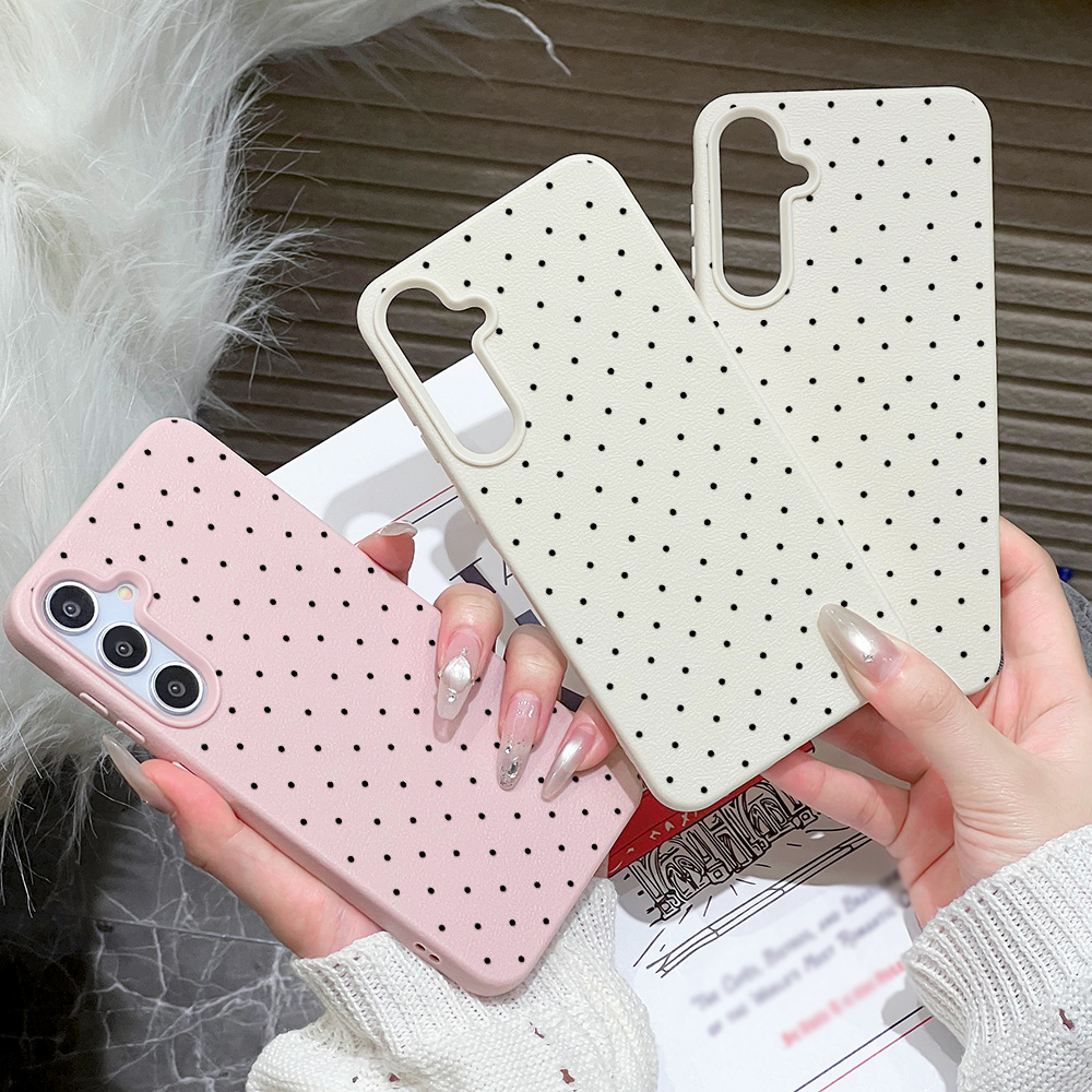 Ins Polka Dots Phone Case For  - Phone Cases Galaxy S23 recensie en prijs
