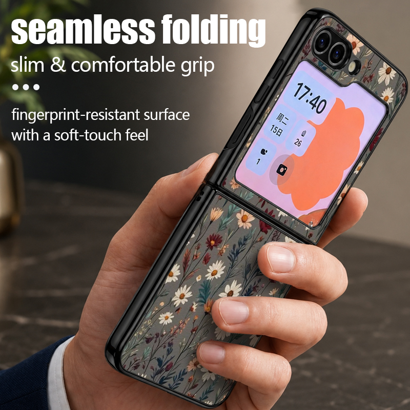 Floral Pattern PU Leather Phon - Flip Leather Case recensie en prijs