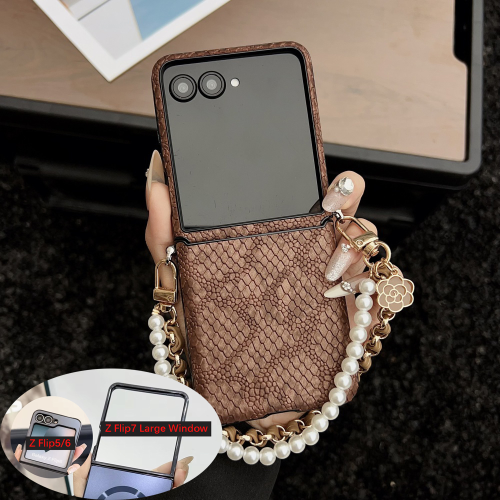 Luxurious Snake Texture Leathe - Flip Leather Case recensie en prijs