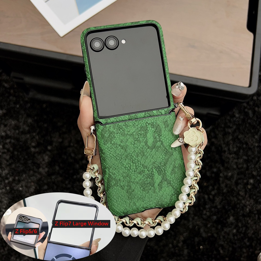 Luxurious Snake Texture Leathe - Flip Leather Case recensie en prijs