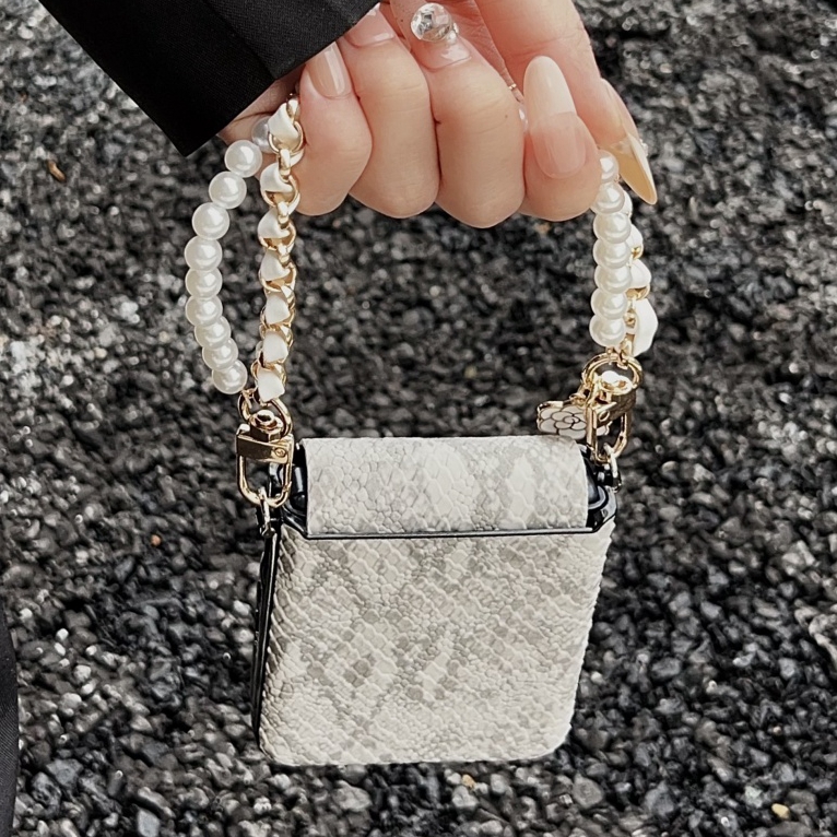 Luxurious Snake Texture Leathe - Flip Leather Case recensie en prijs