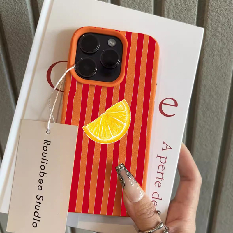 Fashion Lemon Pattern TPU Sili - Phone Cases Iphone 16 Pro recensie en prijs