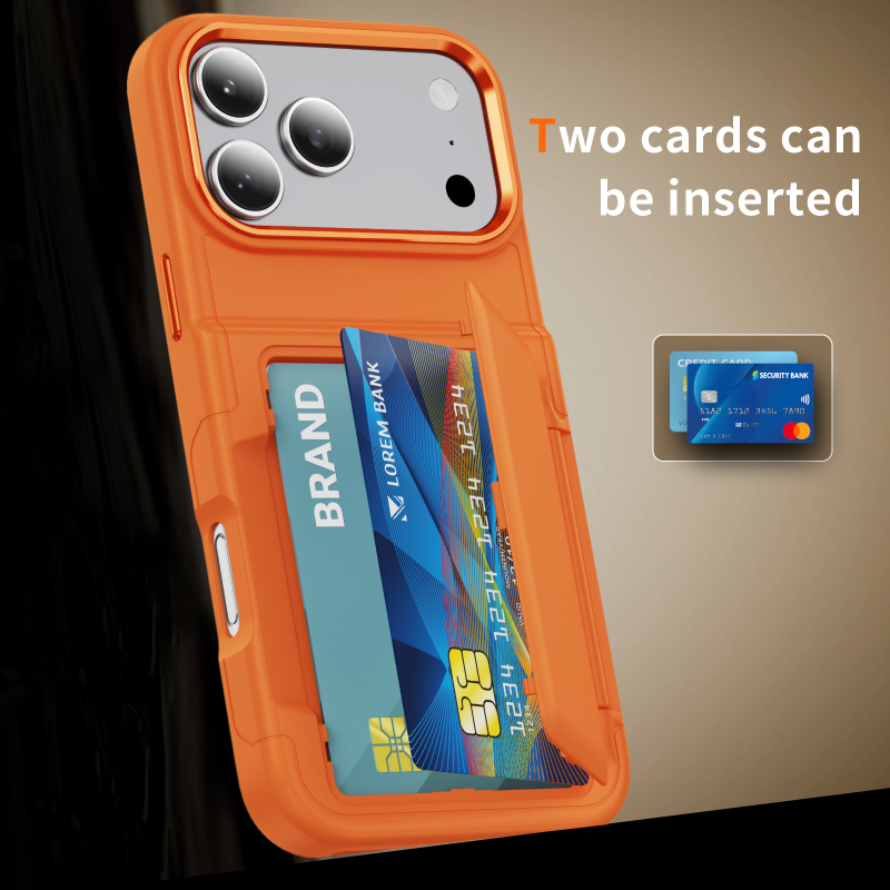 New Solid Color Frosted PC Wal - Phone Cases That Hold Cards recensie en prijs