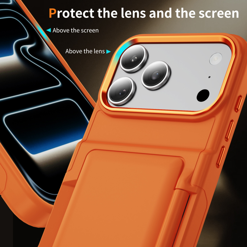 New Solid Color Frosted PC Wal - Phone Cases That Hold Cards recensie en prijs