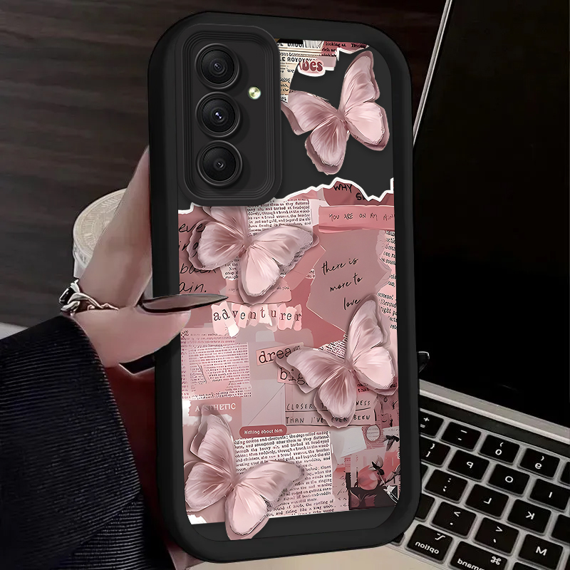 Pink Butterfly Aesthetic Case  - Phone Cases Aesthetic recensie en prijs