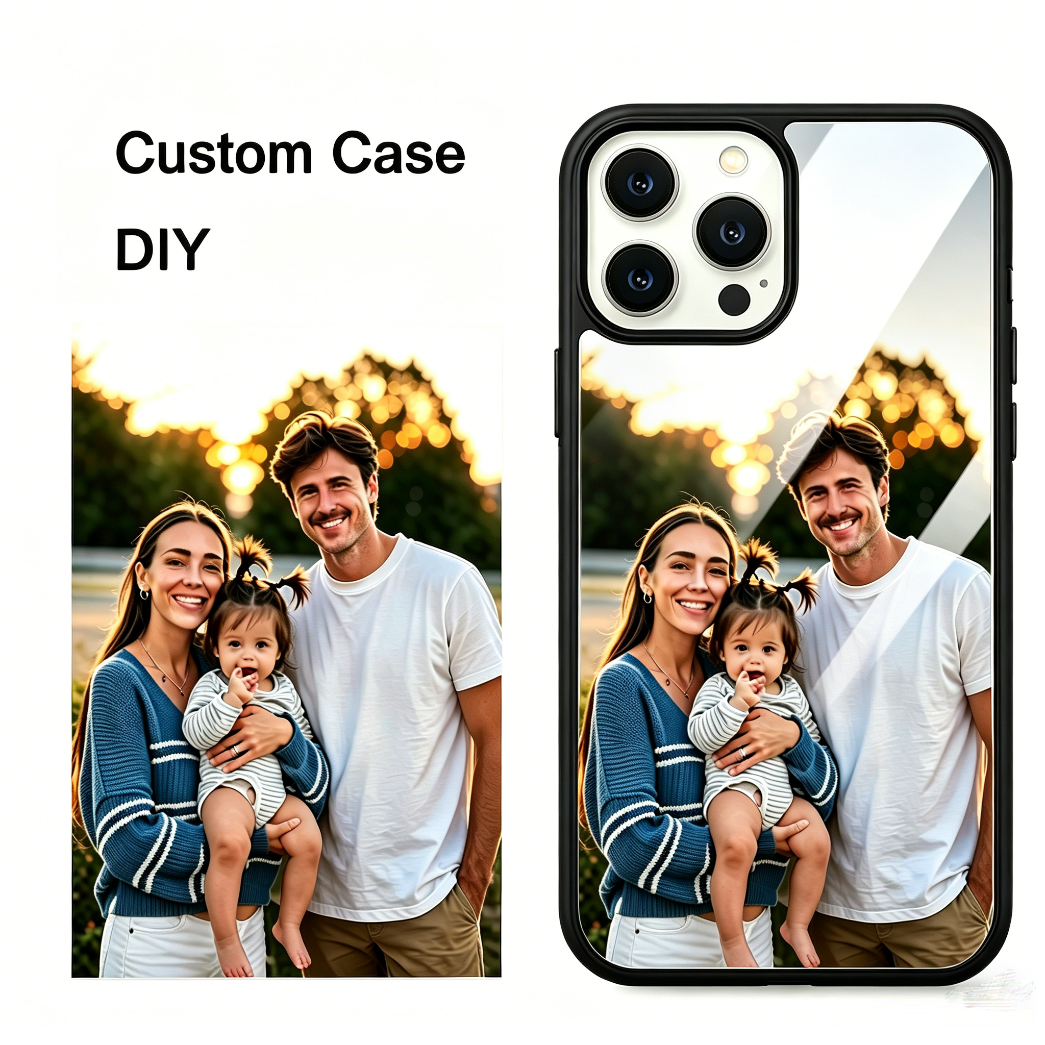 Custom Photo Mirror Glass Case - Phone Cases With Pictures recensie en prijs