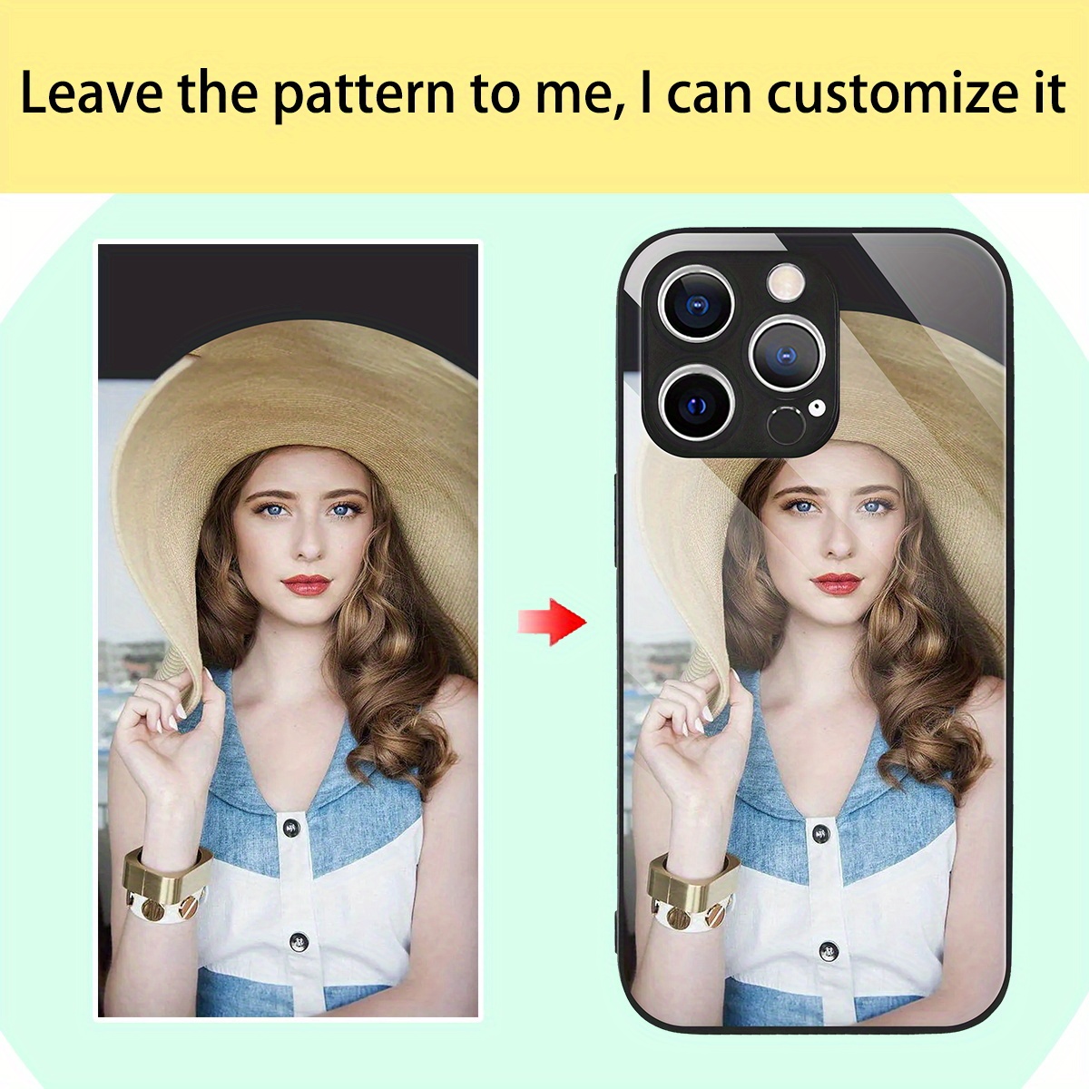 Custom Photo Mirror Glass Case - Phone Cases With Pictures recensie en prijs