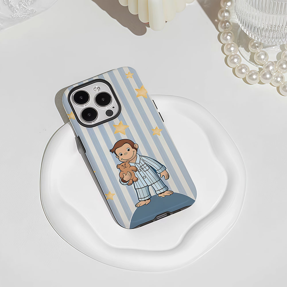 Curious George in Pajamas 2-in - Phone Cases Iphone 16 Pro recensie en prijs
