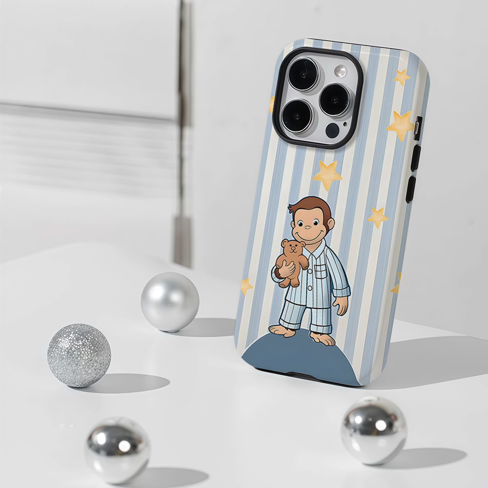 Curious George in Pajamas 2-in - Phone Cases Iphone 16 Pro recensie en prijs