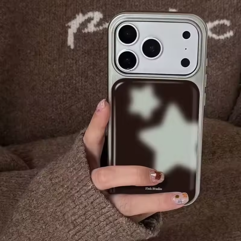 Ins Trendy Blue Stars Brown Sh - Phone Cases Trending recensie en prijs
